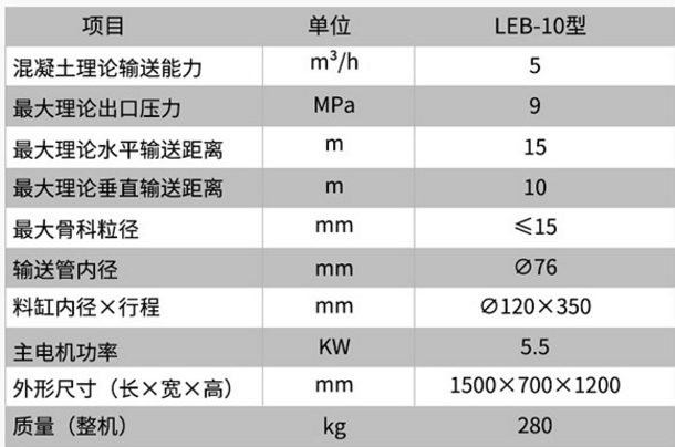 二次構造柱泵